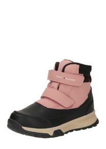 Tommy Hilfiger Snowboots 'SCOTTIE' M&auml;dchen Gr&ouml;&szlig;e 26 rosa / schwarz