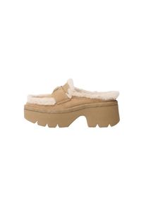 Guess Clogs 'BRIDEEN' Damen, camel / wollweiß, Größe 38