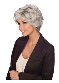 WITT Damen Per&uuml;cke Mona, hellgrau, Gr&ouml;&szlig;e 0, 100% Sonstiges