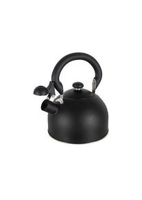 Bo-Camp Industriell Quimby Pfeifender Wasserkocher 2,5 Liter schwarz - Wasserkessel