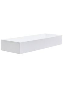 Hom&acute;in Hom`in Konsolentisch , Weiss , Holzwerkstoff , 2 Schublade(n) Schubladen , 40x16x110 cm , Wohnzimmer, Wohnzimmertische, Konsolentische