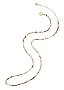 Glanzstücke München Glanzstücke München Kette Damen, gold / grün / petrol / rot, Größe One Size