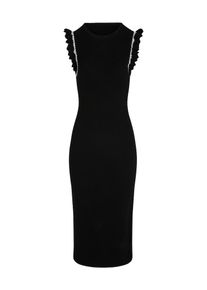 Morgan Kleid Damen, schwarz / wei&szlig;, Gr&ouml;&szlig;e S