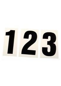 realspace Pro RS PRO Black Self Adhesive Numbers & Symbols, 30mm Character Height - 514830