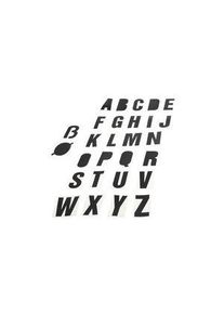 realspace Pro RS PRO Black Self Adhesive Letters, 50mm Character Height - 514818