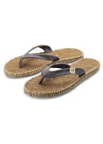 Werner Schuhe Unisex-Zehentrenner Naturfaser Denim 37-38