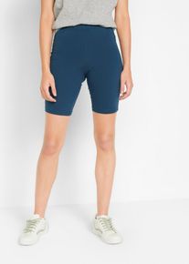 Radlerhose (2er-Pack) in blau, Gr&ouml;sse 36/38 (S), 95% Baumwolle, bonprix