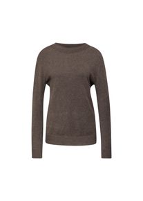 Tchibo - Pull en tricot &agrave; bord roul&eacute; - taille: 44 - marron