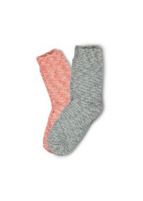 Tchibo - 2 paires de chaussettes en maille - taille: 39-42 - orange