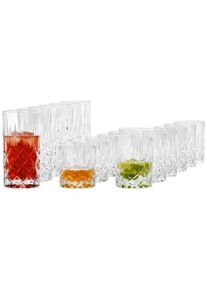 Nachtmann Gl&auml;serset , Klar , Glas , 18-teilig , Gr&uuml;ner Punkt, Made in Germany , Gl&auml;ser, Gl&auml;ser-Sets