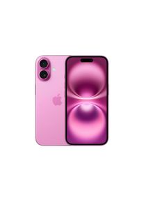 Apple, Smartphone &raquo;iPhone 16&laquo; Pink MYEA3QL/A, pink, Batterielaufzeit f&uuml;r den ganzen Tag und bis zu 22 Stunden Videowiedergabe, Branchenf&uuml;hrende 