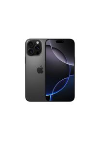 Apple, Smartphone &raquo;iPhone 16 Pro Max&laquo; Titan Schwarz MYWV3QL/A, titan schwarz, Supersmart A18 Pro Chip mit 6 Core GPU f&uuml;r superschnelle Performance. 