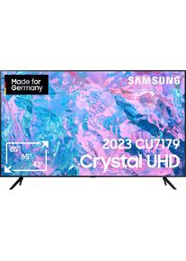 Samsung , LED-Fernseher »GU43CU7179U« 108 cm/43 ′′ Smart-TV PurColor, Crystal Prozessor 4K, Smart Hub & Gaming Hub , schwarz , Object Tracking Sound..