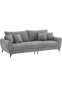 Big-Sofa »Blackburn II« Wahlweise mit Kaltschaumpolsterung bis 140 kg belastbar , grau , Mr. Couch