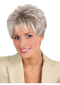 WITT Damen Per&uuml;cke Anna, hellgrau, Gr&ouml;&szlig;e 0, 100% Sonstiges