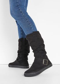 Winter Stiefel in schwarz, Gr&ouml;sse 39, bonprix