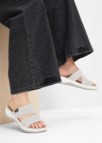 Jana Komfort-Keilpantoletten in bequemer Weite in grau, Grösse 40, bonprix