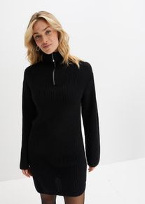 Strickkleid in schwarz, Gr&ouml;sse 32/34 (XS), bonprix