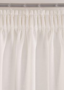 Struktur Vorhang mit floralem Druck (1er Pack in weiss, 175x135 cm, bonprix