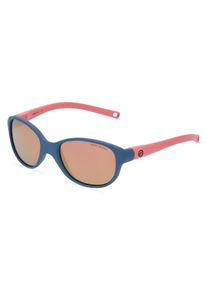 Julbo ROMY J508 | Occhiali da sole unisex| Rotonda | Montatura: Policarbonato Blu Opaca | Colore del vetro: Rosa Tinta Forte