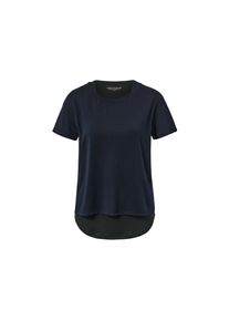 Tchibo - T-shirt de sport à manches courtes 2 en 1 - taille: M - bleu