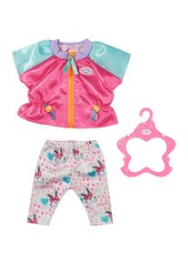 Baby Born , Puppenkleidung »Freizeitanzug Pink, 43 cm« mit Kleiderbügel , bunt