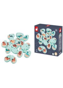 Janod , Spiel »Memo Dinosaurier« FSC - schützt Wald , bunt