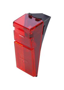 Prophete, Fahrrad-Frontlicht &raquo;LED R&uuml;cklicht&laquo;, schwarz, rot, Einheitsgr&ouml;&szlig;e, Fahrrad-Frontlicht