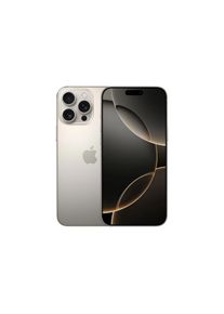 Apple , Smartphone »iPhone 16 Pro Max« Titan Natur MYX33QL/A , beige , Supersmart A18 Pro Chip mit 6 Core GPU für superschnelle Performance....