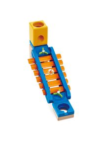 HAPE, Kugelbahn-Bausatz &raquo;Quadrilla, Klingender Spielplatz&laquo; Zubeh&ouml;r, blau, orange, Holz, Kunststoff