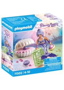 Playmobil, Konstruktions-Spielset &raquo;Meerjungfrau mit Perlmuschel (71502), Princess Magic&laquo; Made in Europe, bunt, Einheitsgr&ouml;&szlig;e, Konstruktions-Spielset
