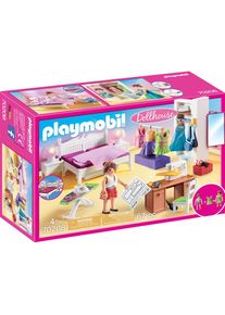 Playmobil, Konstruktions-Spielset &raquo;Schlafzimmer mit N&auml;hecke (70208), Dollhouse&laquo; Made in Germany, bunt, Einheitsgr&ouml;&szlig;e, Konstruktions-Spielset