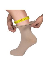Fu&szlig;gut Fussgut, Gesundheitssocken &raquo;"Sensitiv Elegant Socken" feine Strickung, druckfreier Rollbund&laquo; 1 Paar tlg. keine Druckstellen, da extrem dehnbar, 