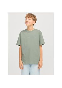 Jack & Jones Jack & Jones Junior , Jugendliche , Rundhalsshirt »JJESTAR lässig, weich, atmungsaktiv, stylisch« bedruckt, casual, relaxed fit, Rundhals , grün ,...