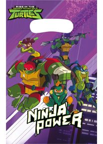 Amscan 8 borse regalo tartarughe Ninja