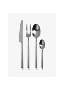 Serax Besteckset 24 tlg Dune silberfarben