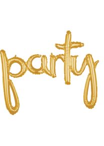 Amscan Scritta dorata per feste 99 x 78 cm