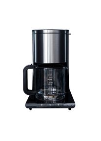 Gastronoma , »Kaffemaschine 18100003, 1.5L, schwarz/silber, 1050W«