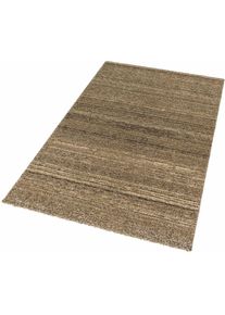 Astra, Astra Teppich &raquo;Samoa Melange&laquo; rechteckig 20 mm H&ouml;he hochwertiger Kurzflor, Wohnzimmer, in vielen Farben, hellbraun, Kunstfaser, 20 mm