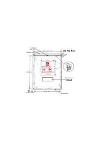 realspace Pro RS PRO Static Shielding Bag 50mm(W)x 75mm(L), Packung &agrave; 100 St&uuml;ck - 1908430