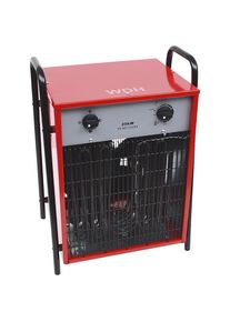 Riscaldatore elettrico, 20000 W, 20 kW, lungh. x largh. x alt. 430 x 600 x 380 mm