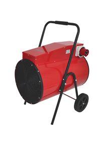 Cannone riscaldante elettrico, 30000 W, 30 kW, lungh. x largh. x alt. 565 x 860 x 620 mm