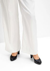 Tamaris Plateau-Pumps aus Leder in schwarz, Gr&ouml;sse 36, bonprix