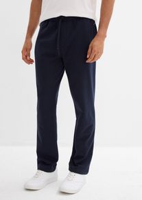Jogginghose mit praktischen Rei&szlig;verschlusstaschen in blau, Gr&ouml;sse 64/66 (3XL), bonprix