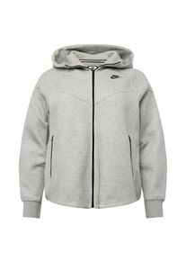 Nike Sportswear, Femmes Veste de survêtement, gris chiné / noir