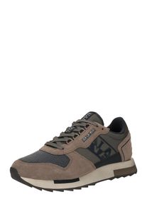 Napapijri, Hommes Baskets basses, beige foncé / bleu nuit / taupe / noir