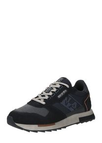 Napapijri, Hommes Baskets basses, bleu nuit / saphir / marron / blanc