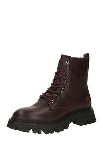 Apple of Eden, Femmes Bottines à lacets 'ROMA', bordeaux