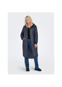 Only, Unisex, Only Steppmantel »ONLNEWSANDY QUILT COAT CC OTW«, ombre blau, M, Langer Steppmantel von Only