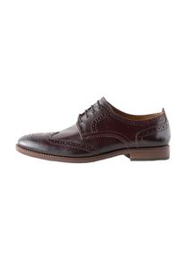 next Schnürschuh Herren, burgunder, Größe 11